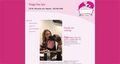 Desktop Screenshot of doggydayspa.biz